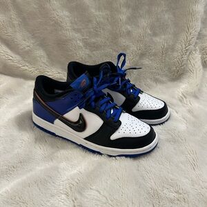 NikeKids Black and Blue Sneakers